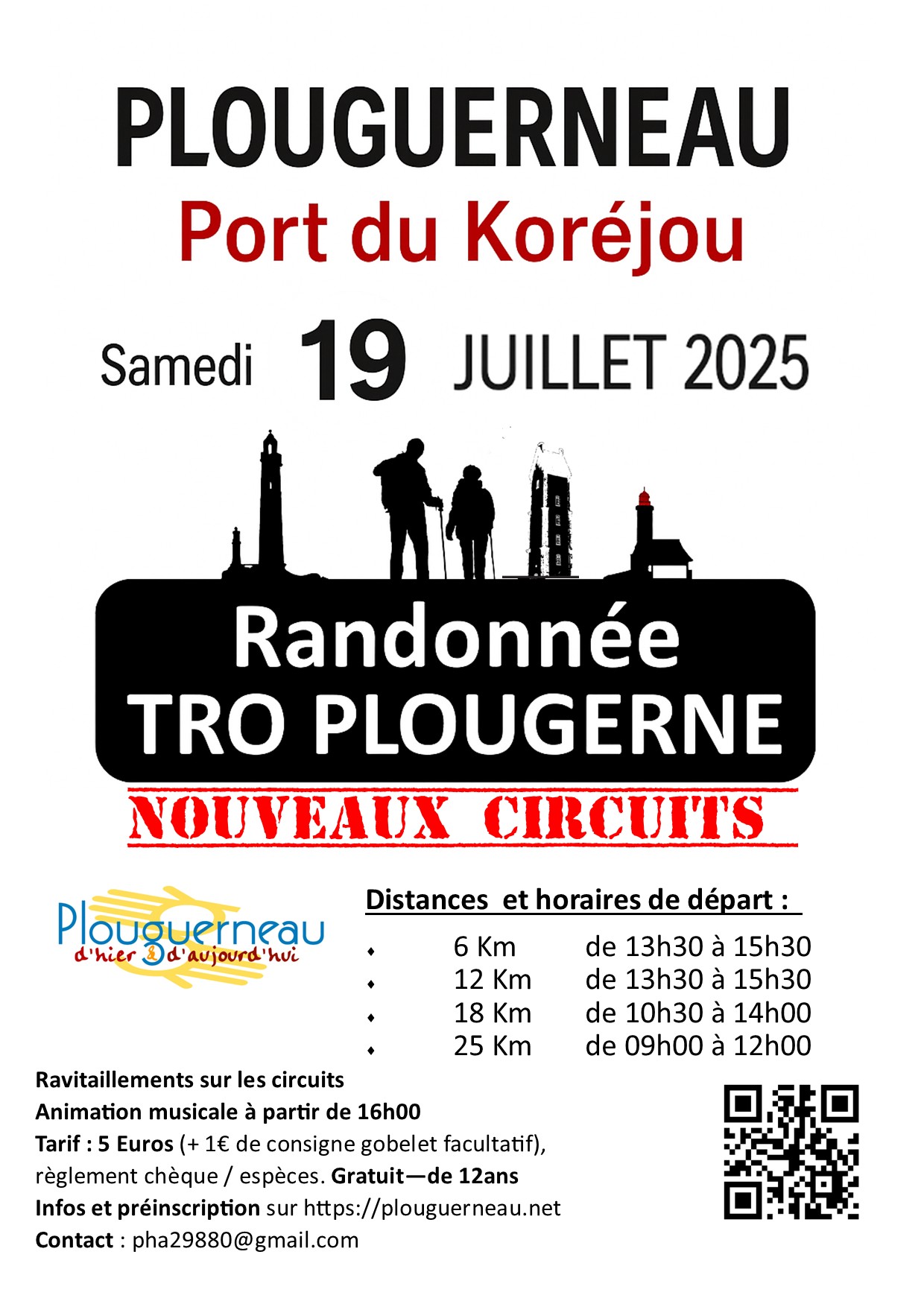 Randonnée : la Tro Plougerne le 19 juillet 2025