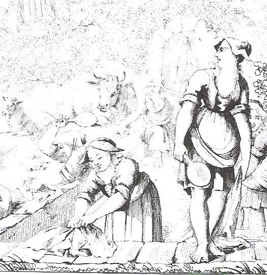 La lessive  (O. Perrin dans la Galerie bretonne)     