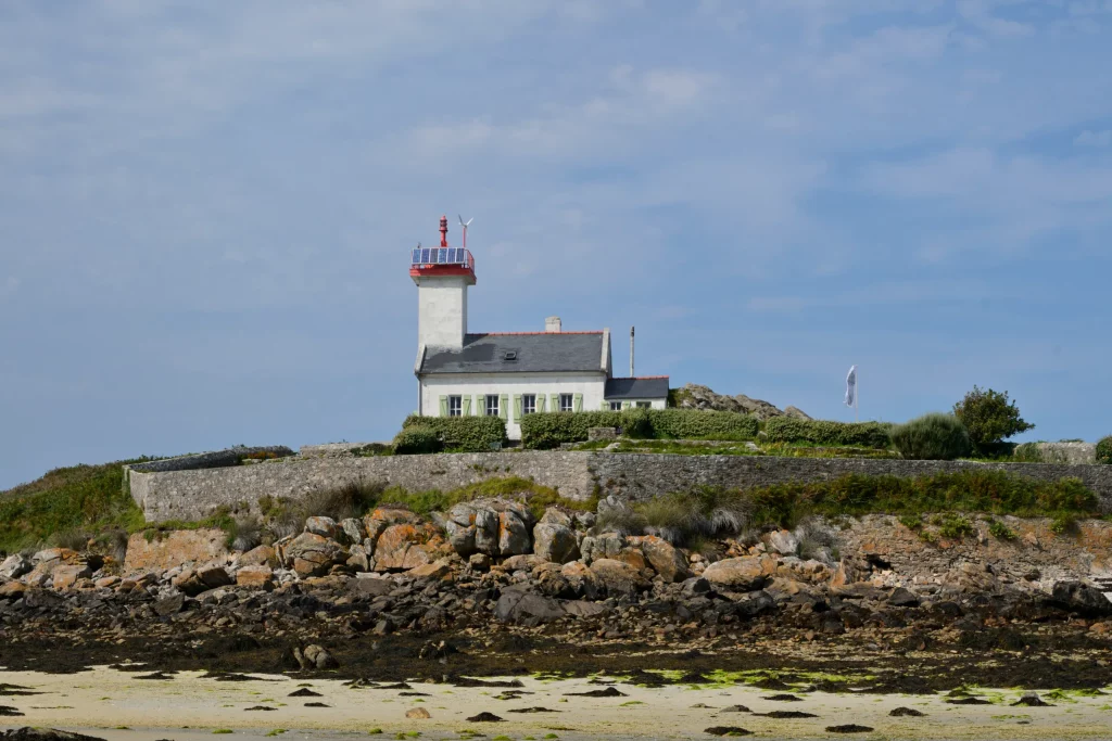 Le phare de l'ile Wrac'h à Plouguerneau