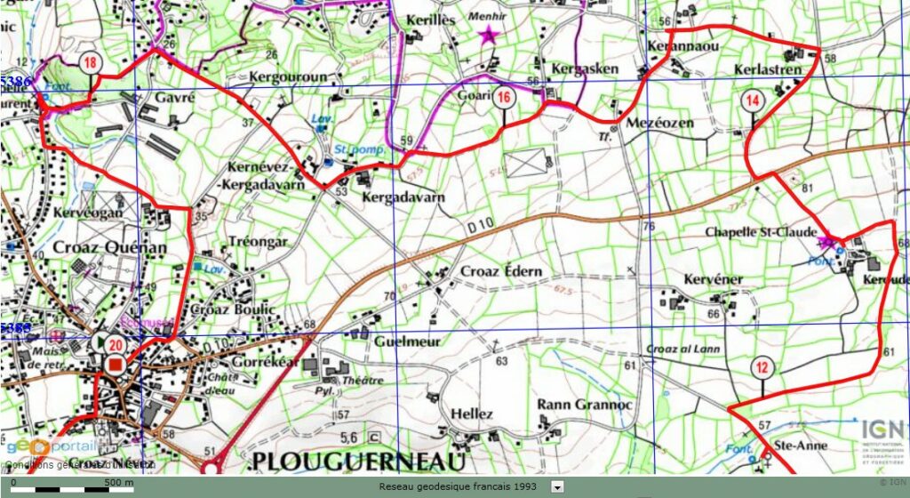 Plouguerneau, circuit 18 des chapelles